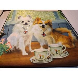 Two Pups Going To Tea Purse